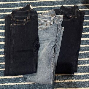 Abercrombie Kids Dark and Light Wash Jeans